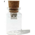 Cork Top Message in a Bottle USB Drive-1GB